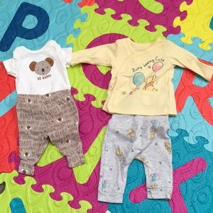 Two newborn baby outfit